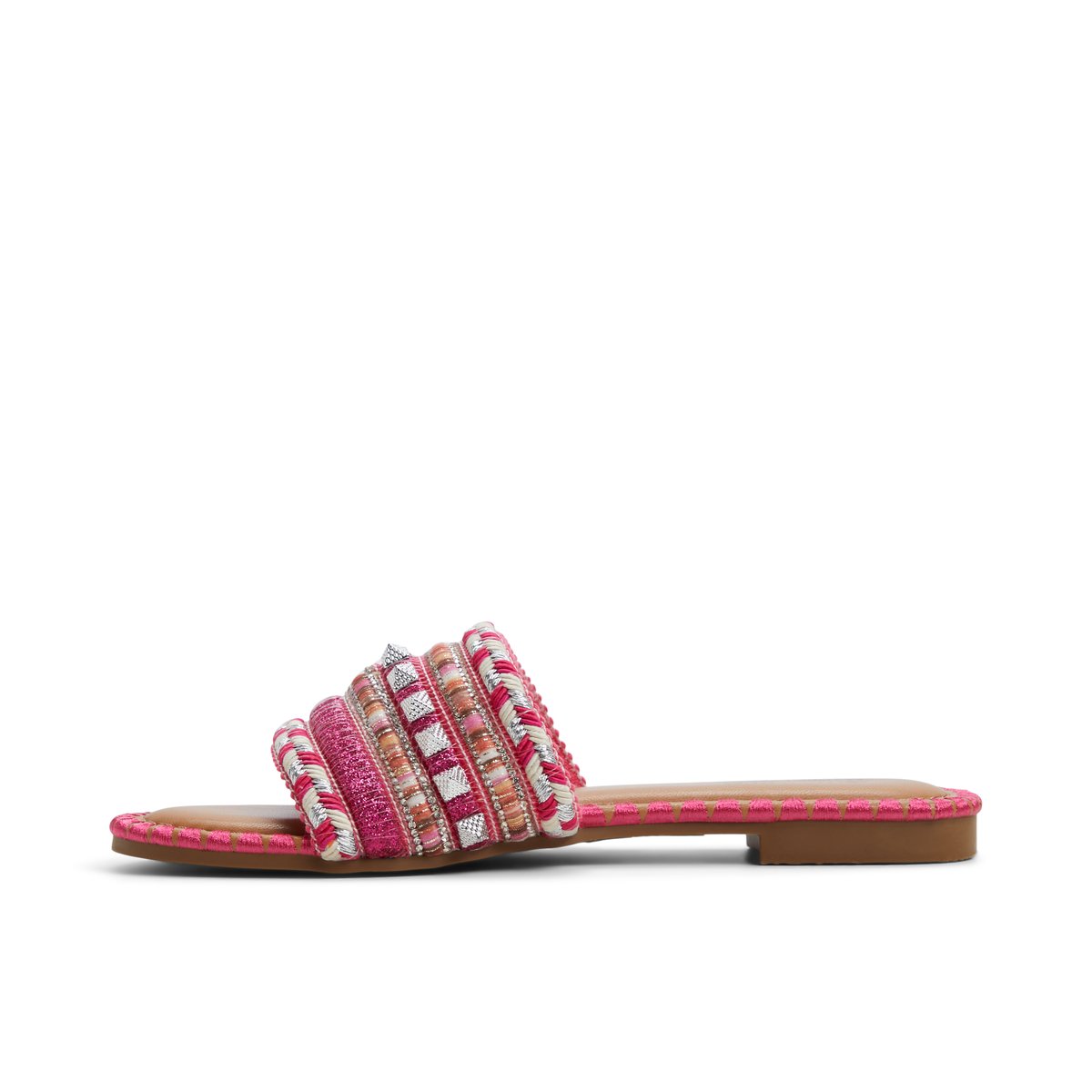 Aziza Bright Pink Women's Slides