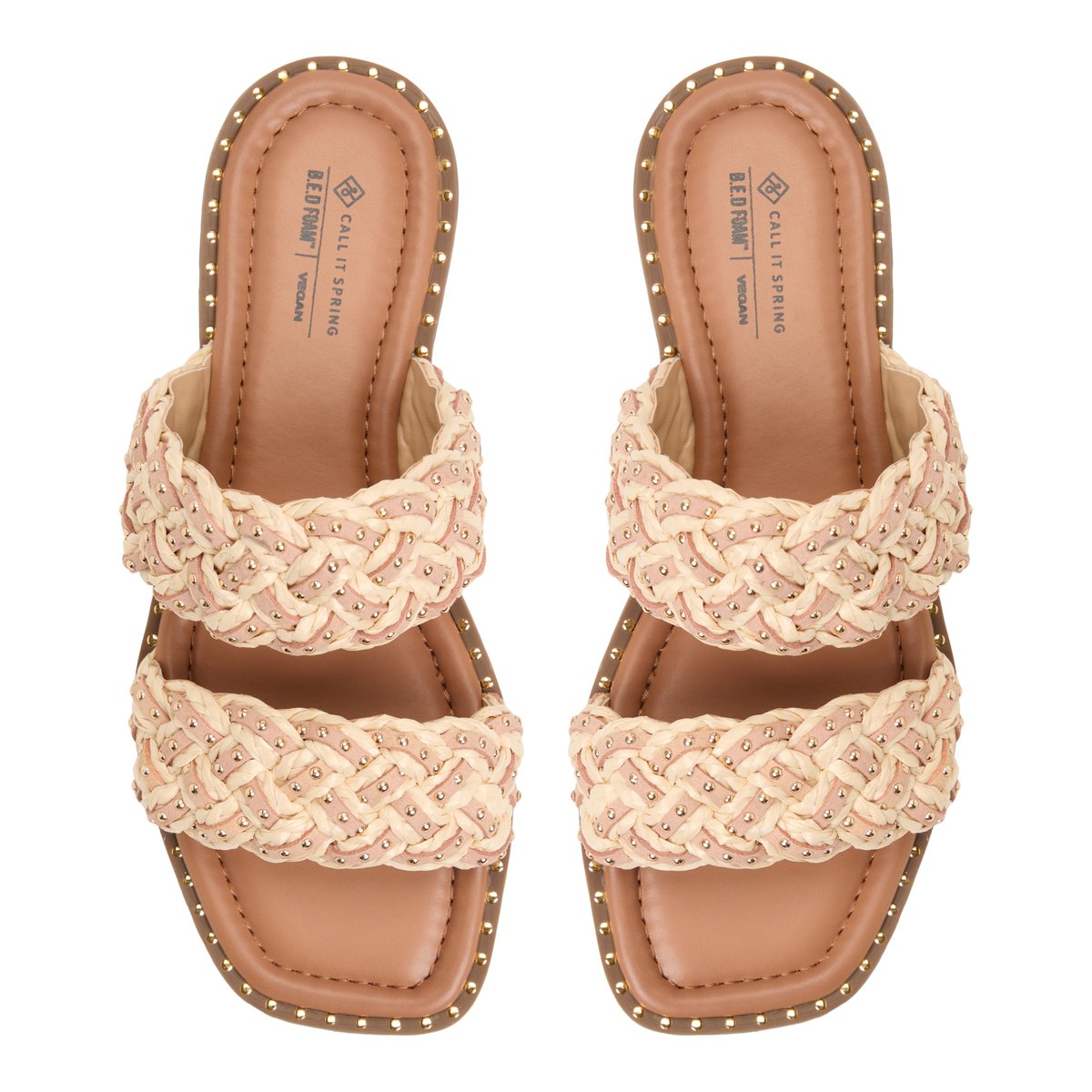 Eloiisa Medium Beige Women's Slides