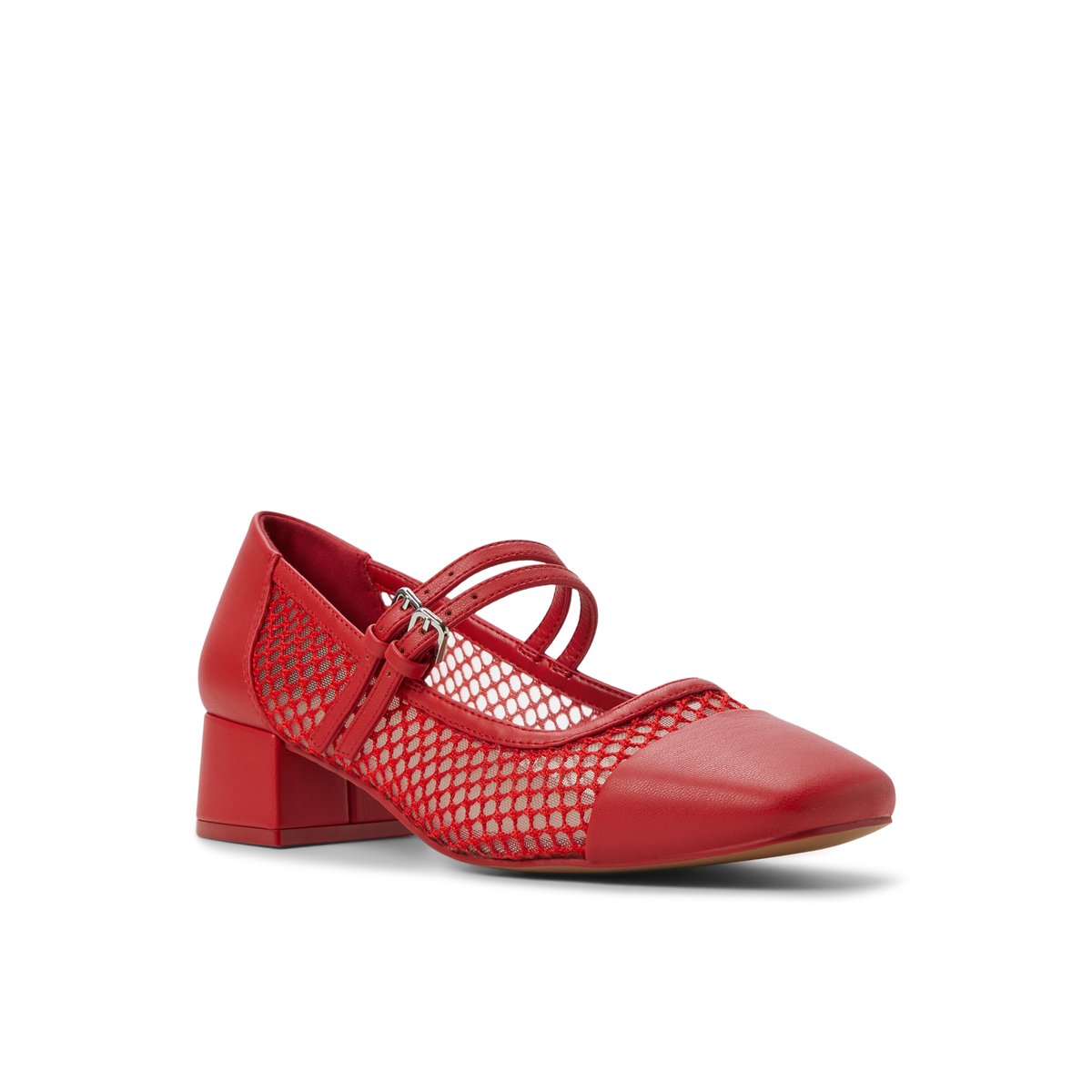 Mikayla Red Women's  Mary Janes