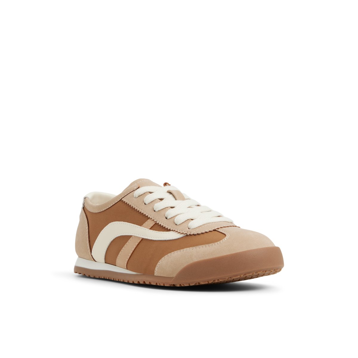 Beaa Light Brown Women's Retro Sneakers