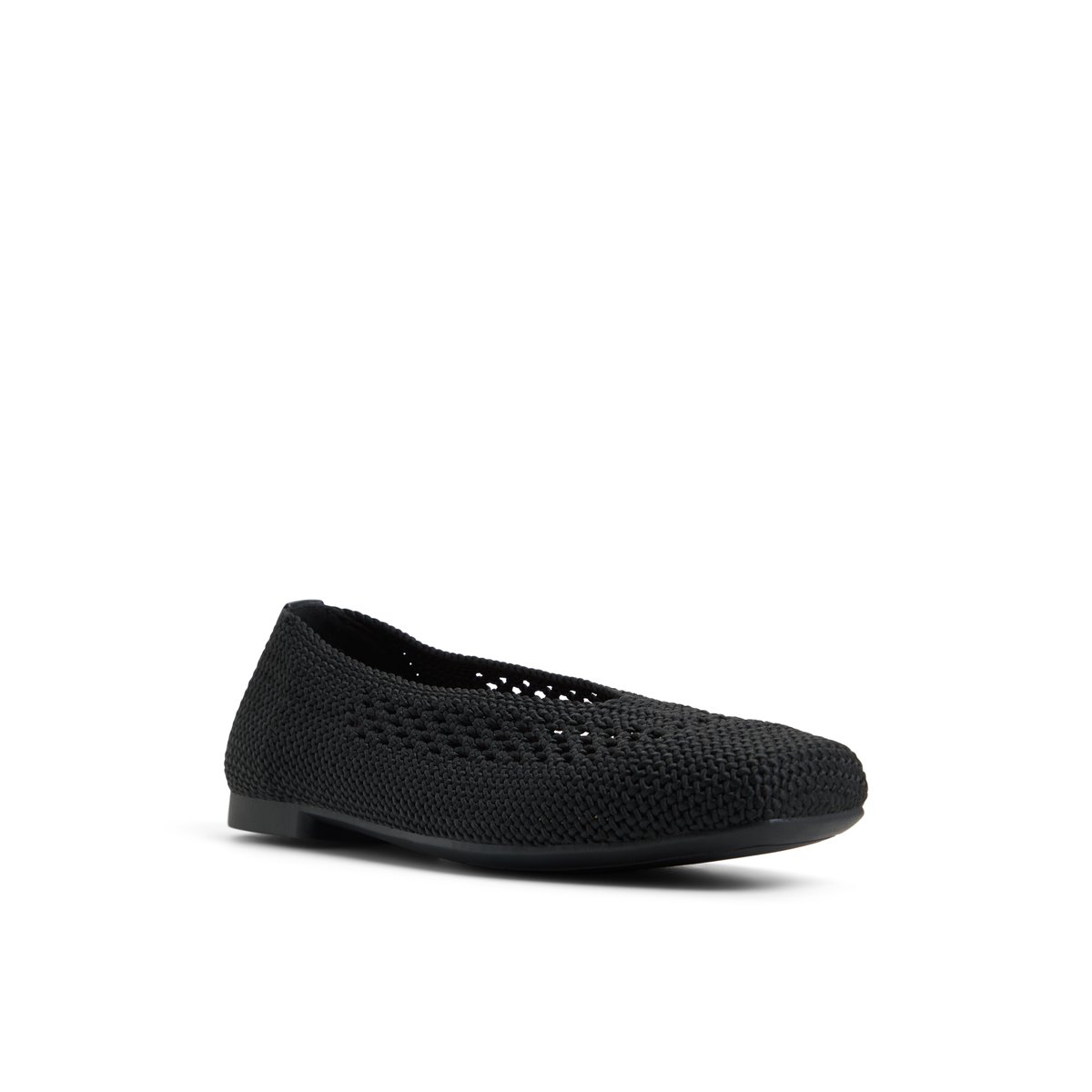 Chantillie Open Black Women's Ballerinas