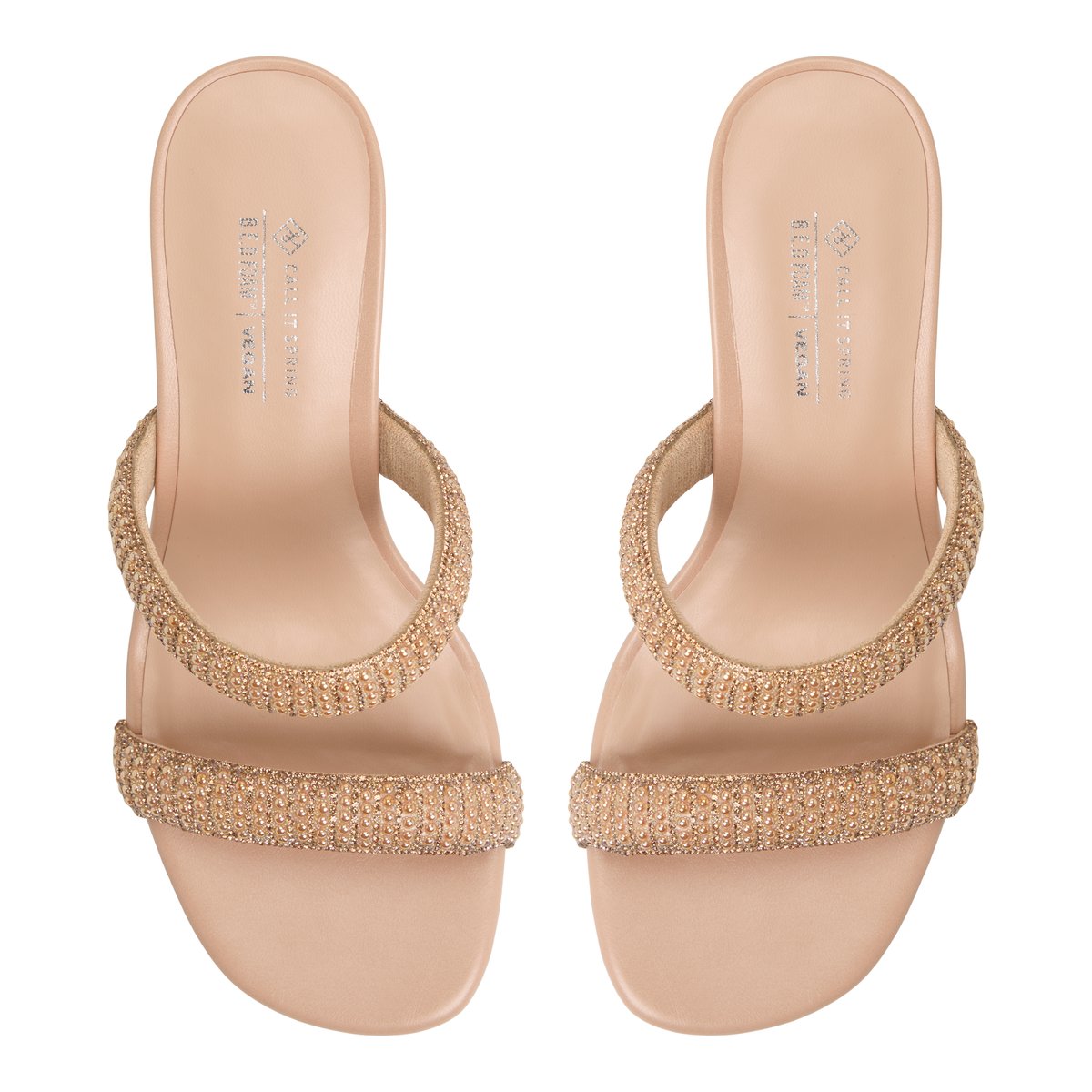 Calianaa Other Beige Women's Mules