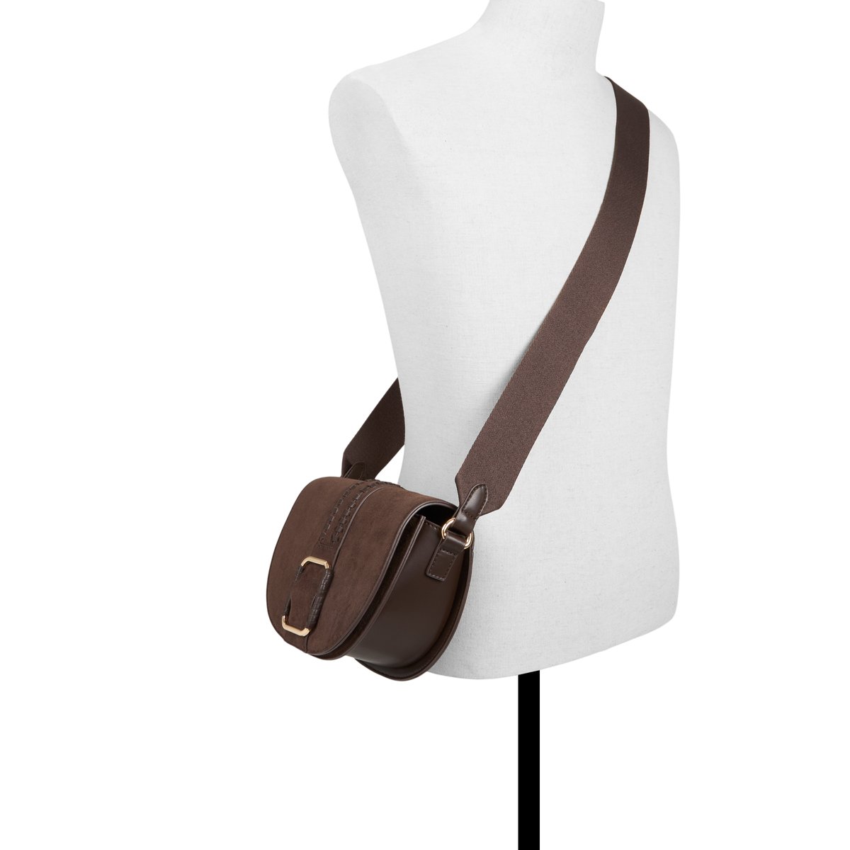 Olliee Dark Brown Women's Crossbody
