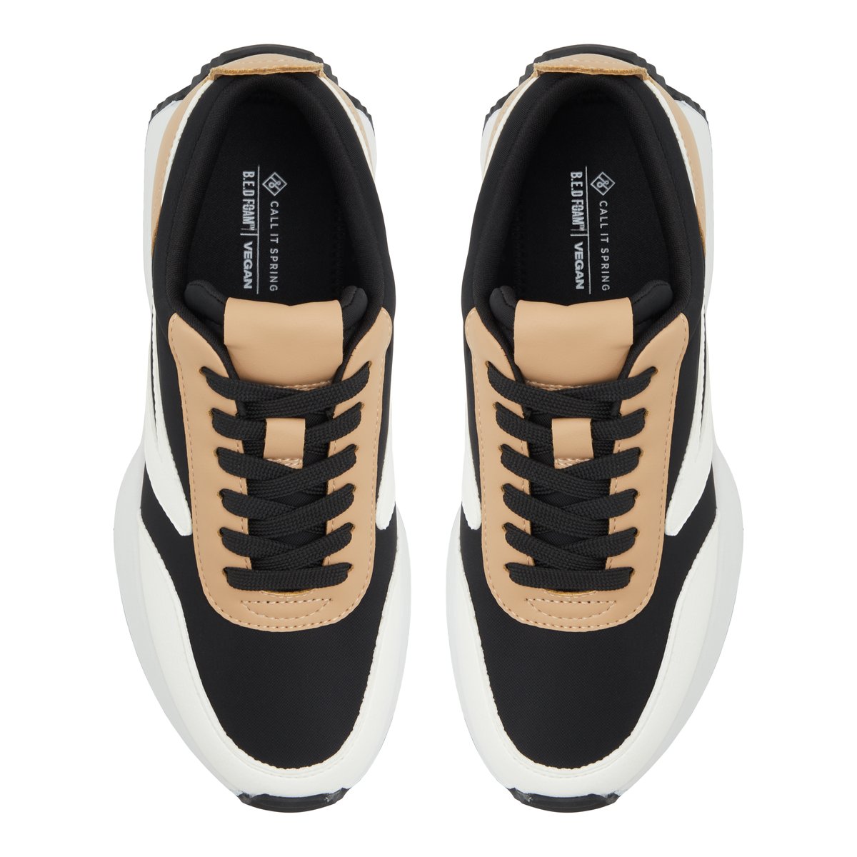 Danie Black Multi Women's Retro Sneakers