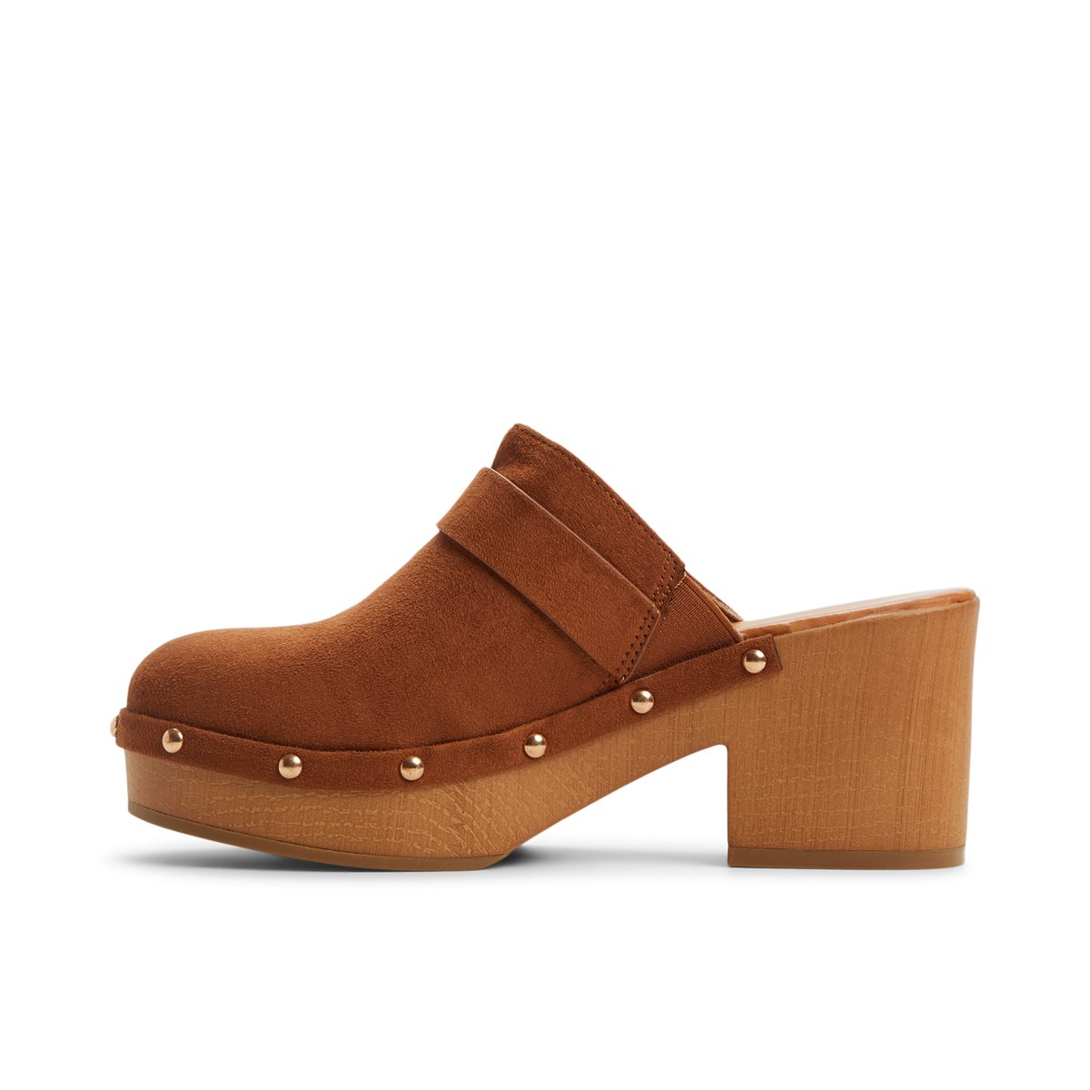 Heidilou Cognac Women's Chunky Heels