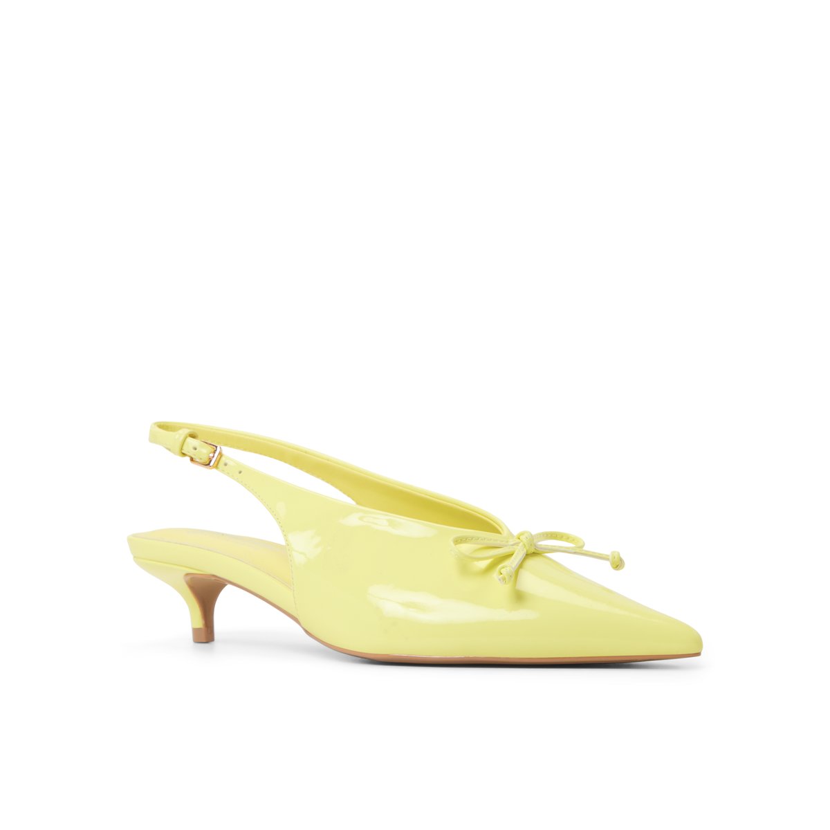 Reinaa Light Yellow Women's Kitten heels