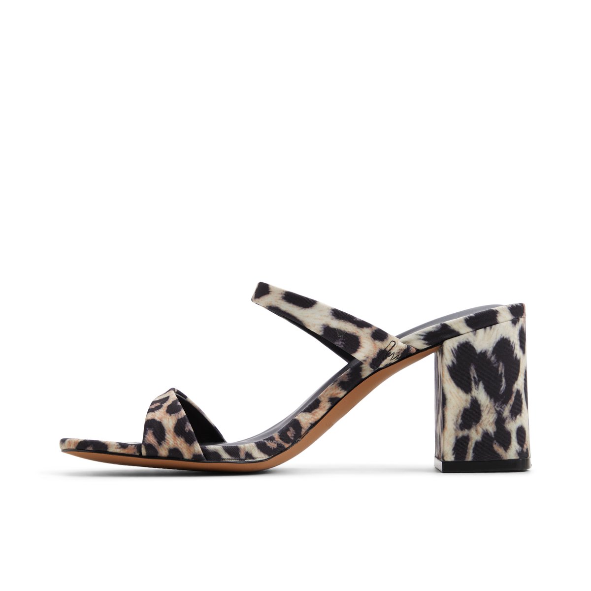 Shaiaa Brown Overflow Women's Mules