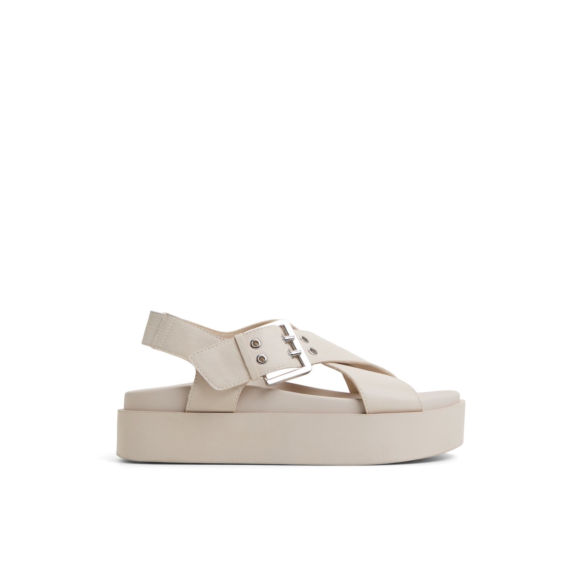 Naluu Light Grey Women's Wedges