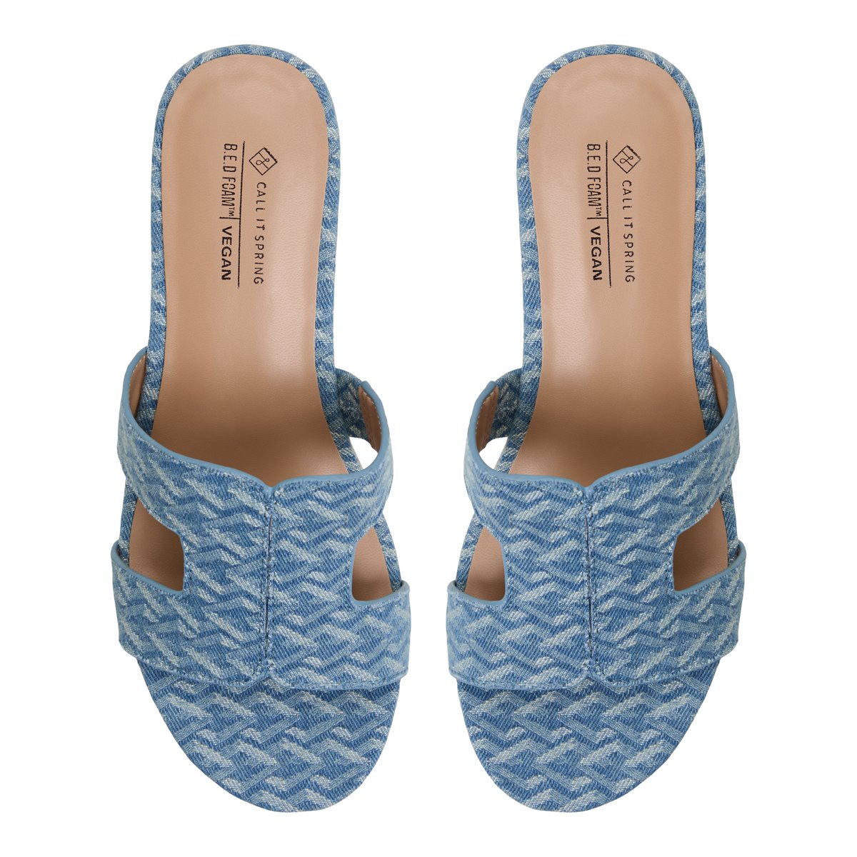 Halerria Open Blue Women's Mules