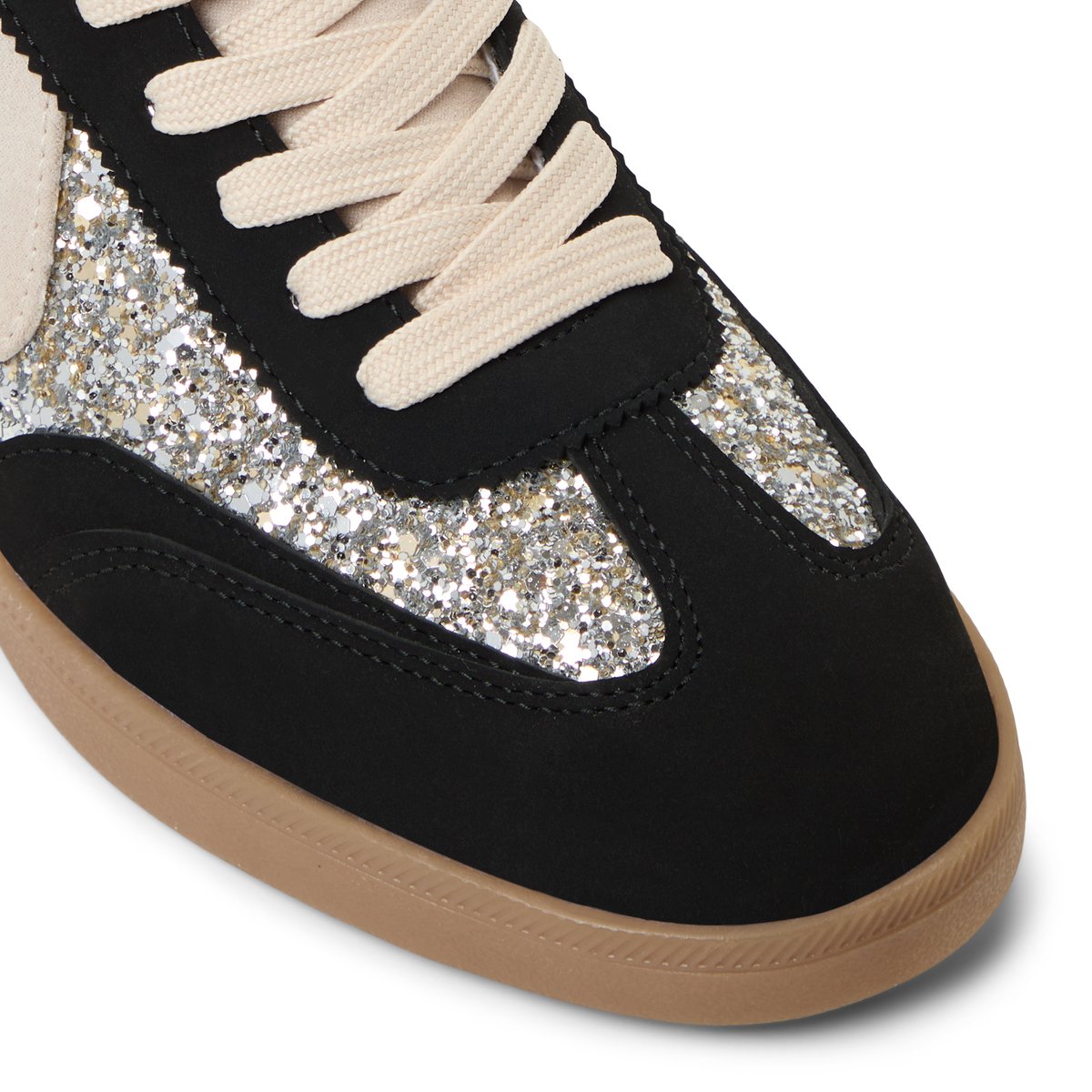 Troye Black/Silver Multi Women's Retro Sneakers