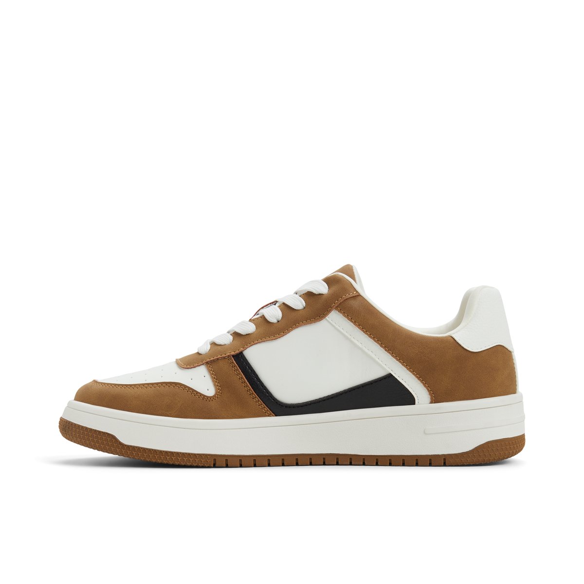 Freshh_h Brown Multi Men's Retro Sneakers