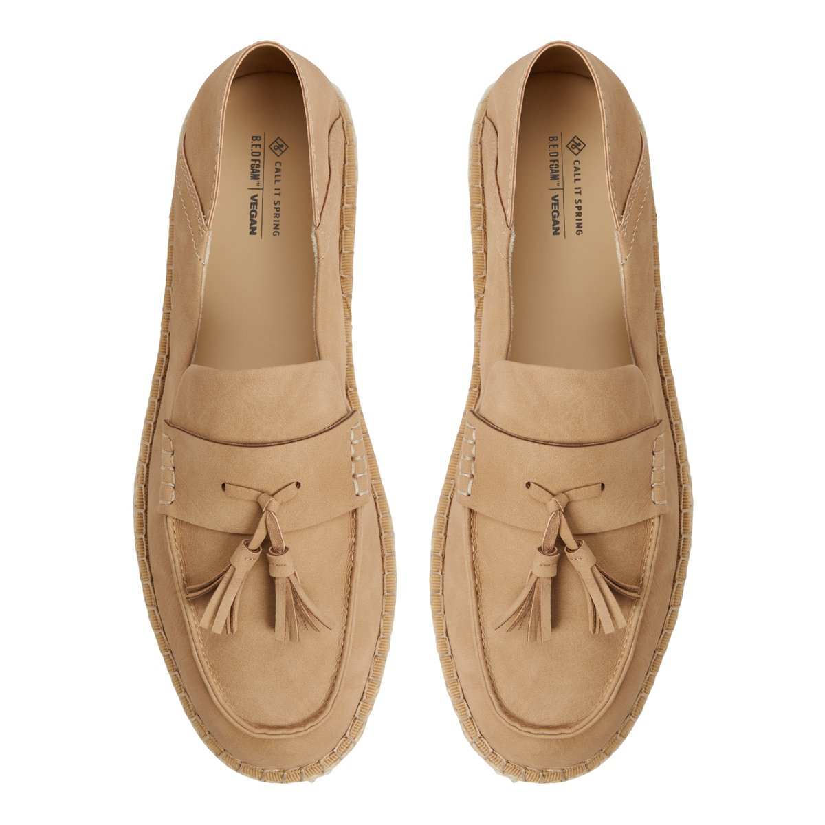 Moretti Beige Men's Loafers