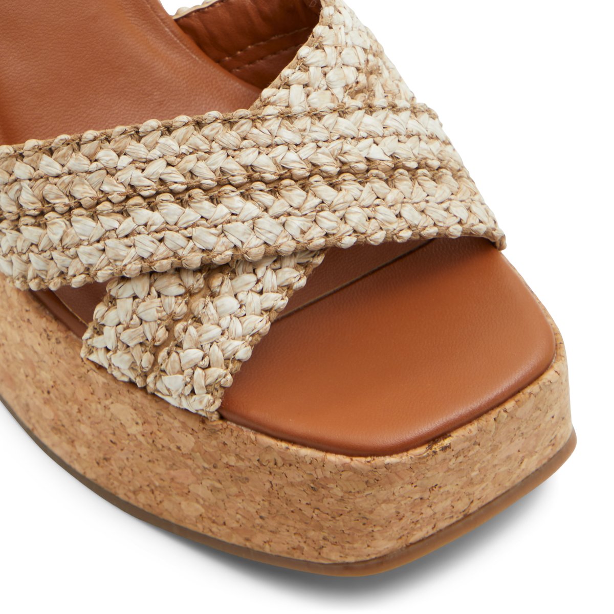 Alanii Natural Women's Lace up Shoes Sandals