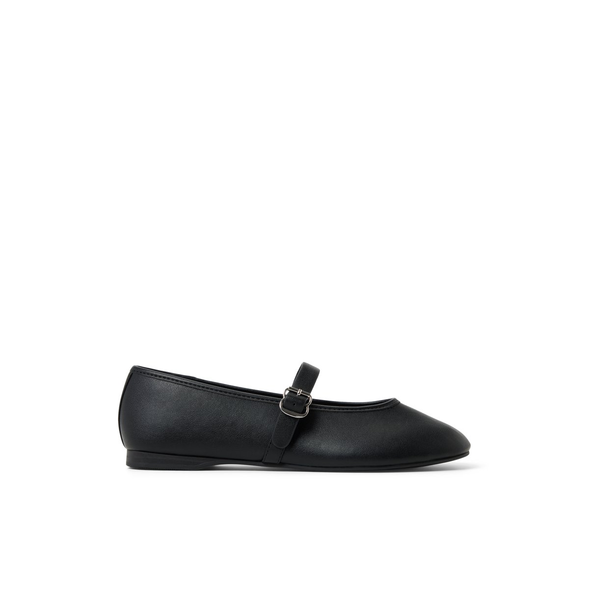 Elyiaa Black Synthetic Smooth Women's Ballerinas