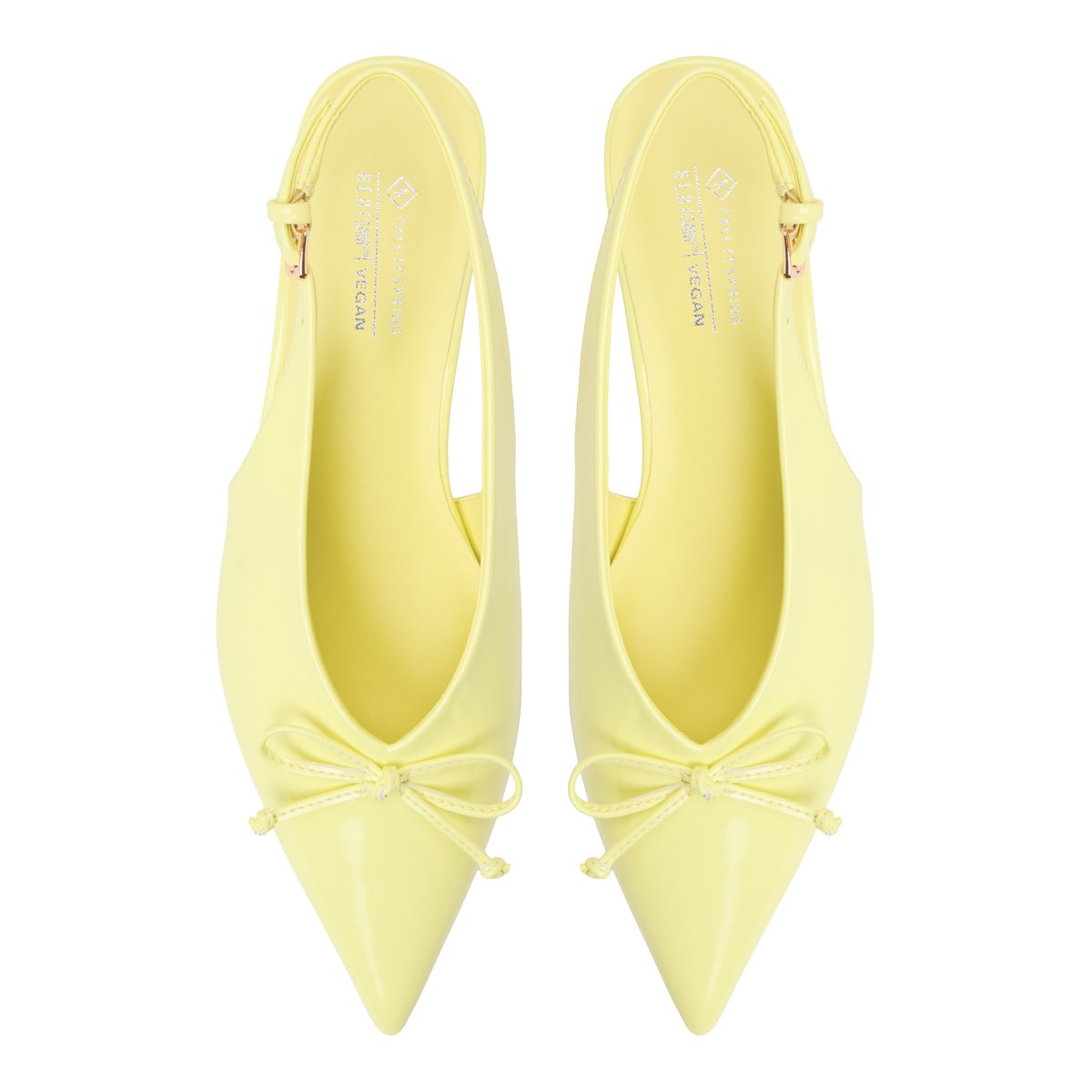 Reinaa Light Yellow Women's Kitten heels