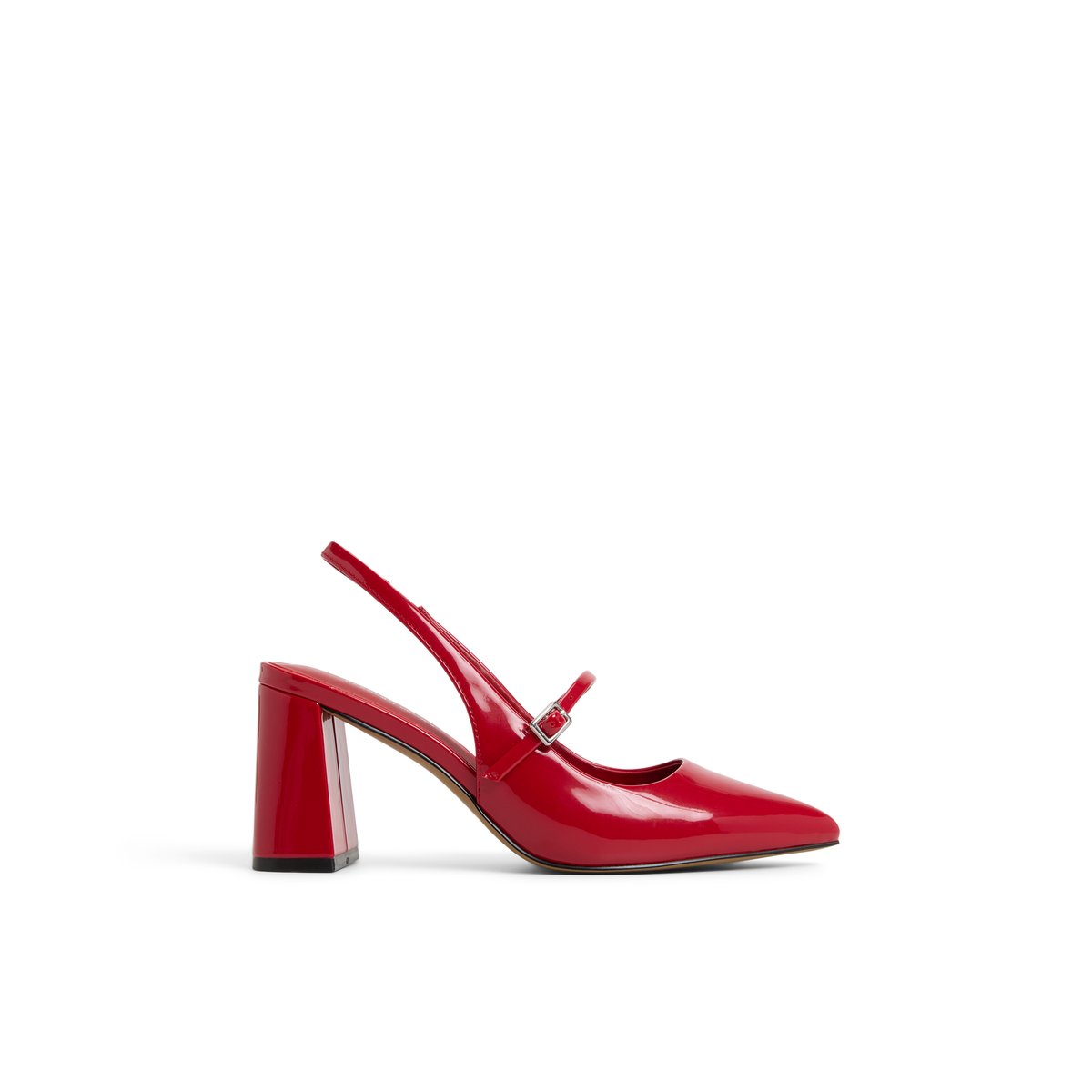 Coquettte Bright Red Women's Block Heels