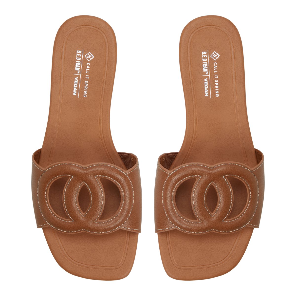 Navina Cognac Women's Slides