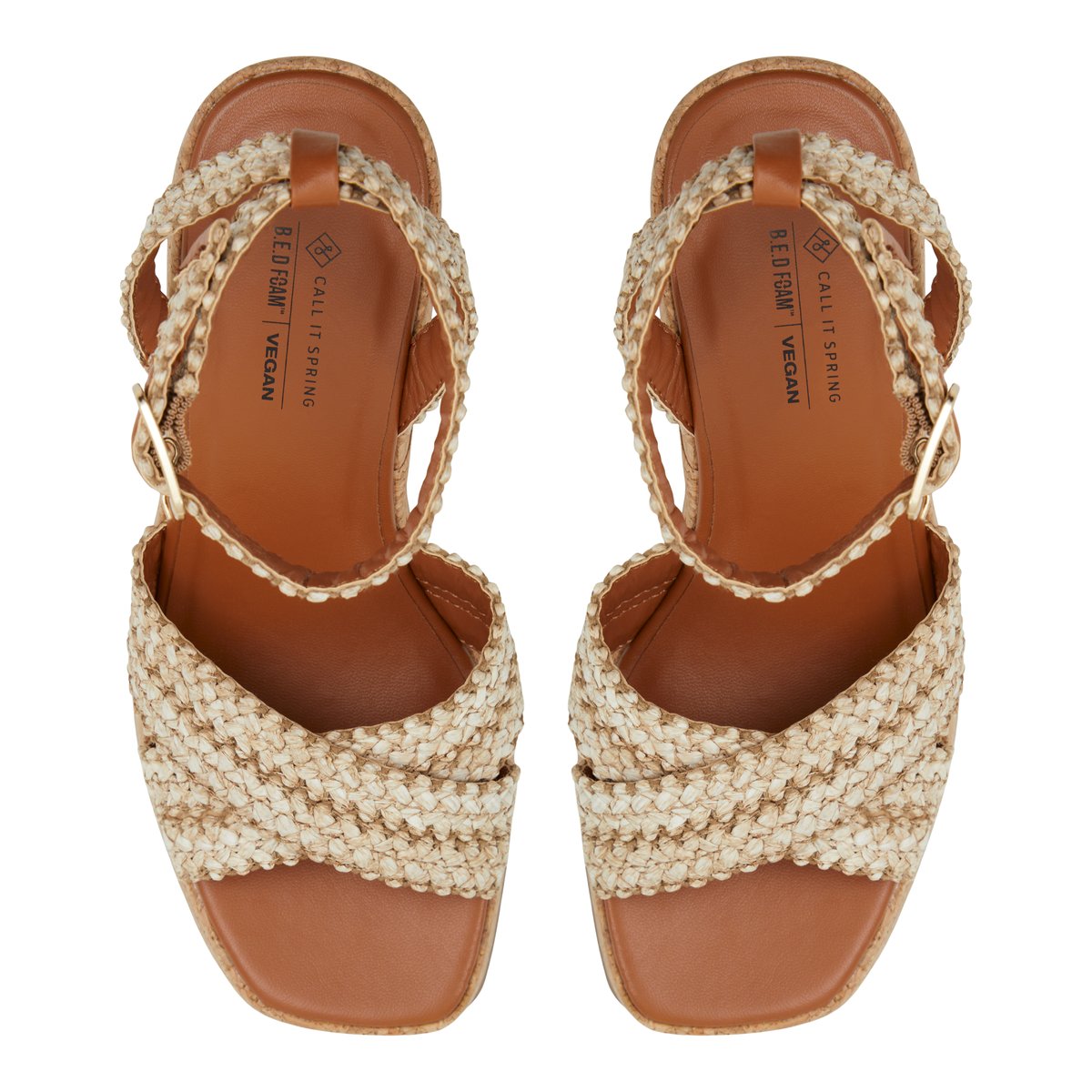 Alanii Natural Women's Lace up Shoes Sandals