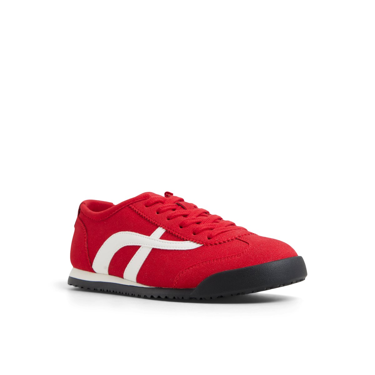 Beaa Red Women's Monochromatic Sneakers