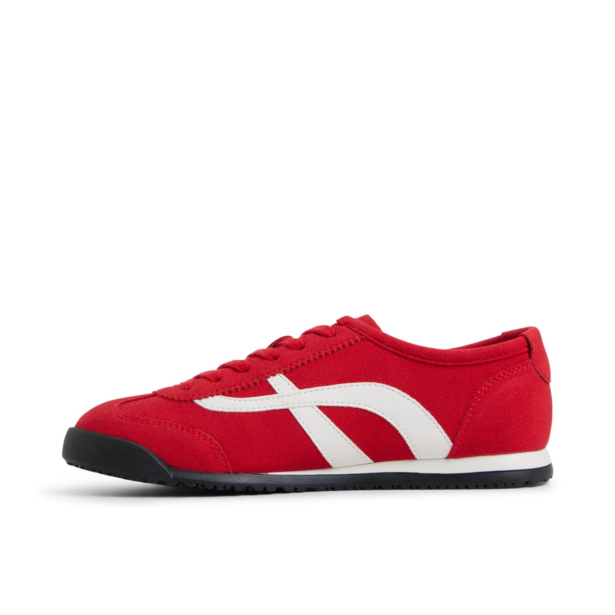 Beaa Red Women's Monochromatic Sneakers