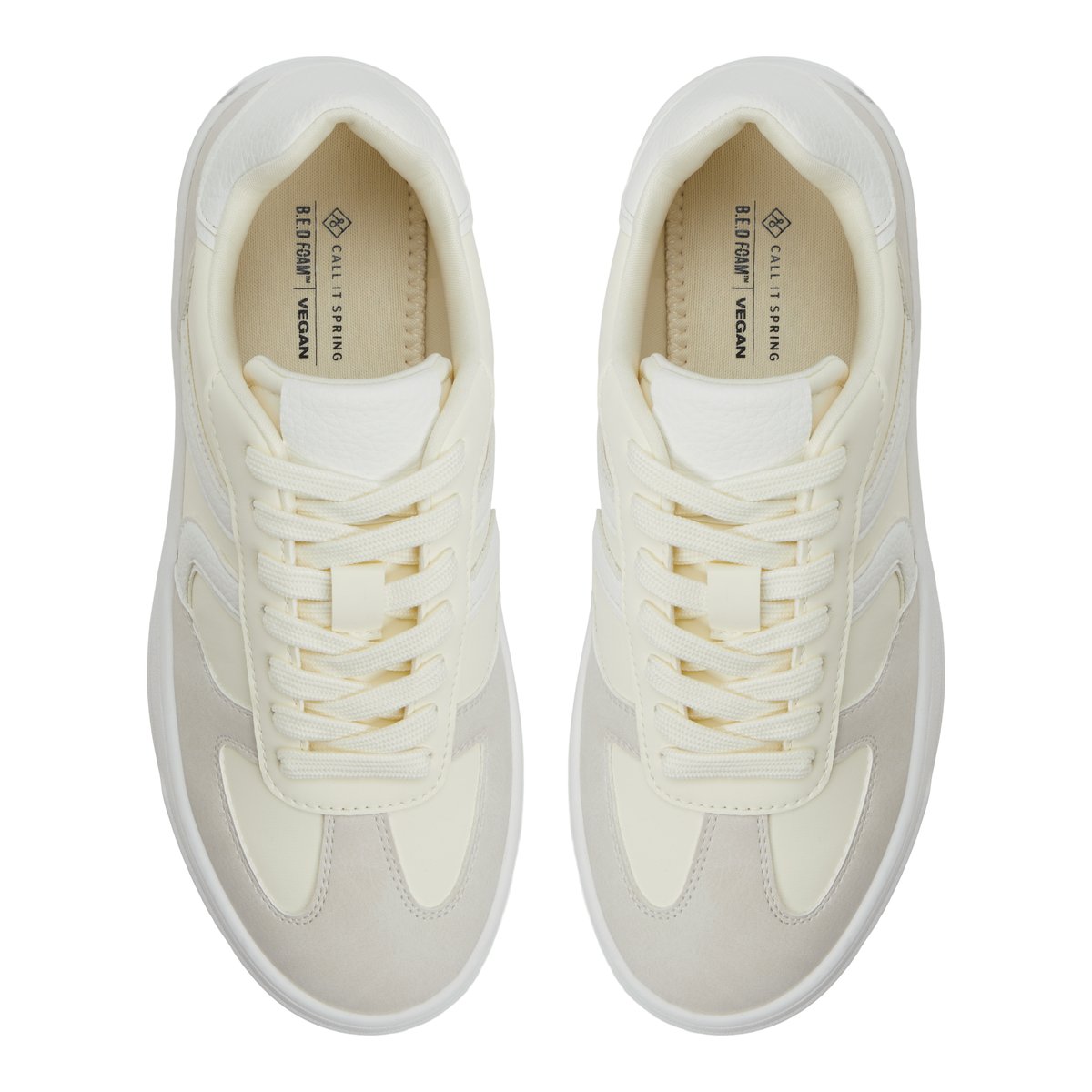 Darbie Light Yellow Women's Retro Sneakers
