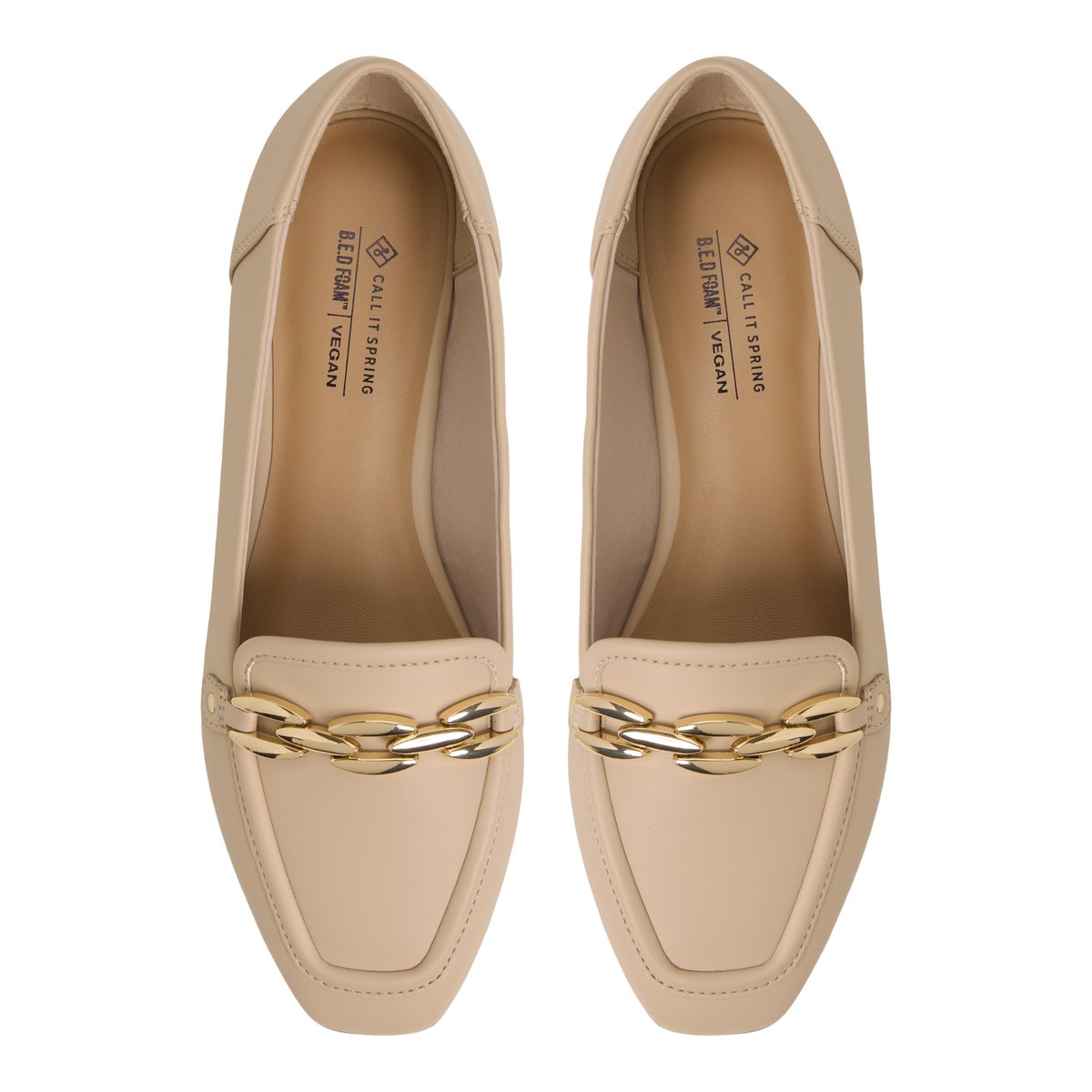 Parvi Medium Beige Women's Loafers
