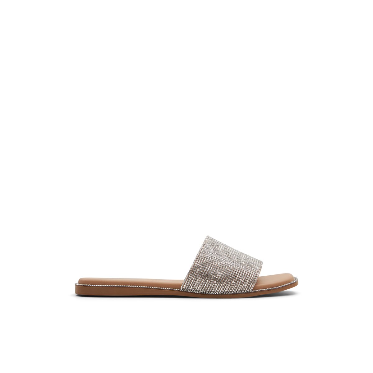 Shimmerr Silver Women's Slides