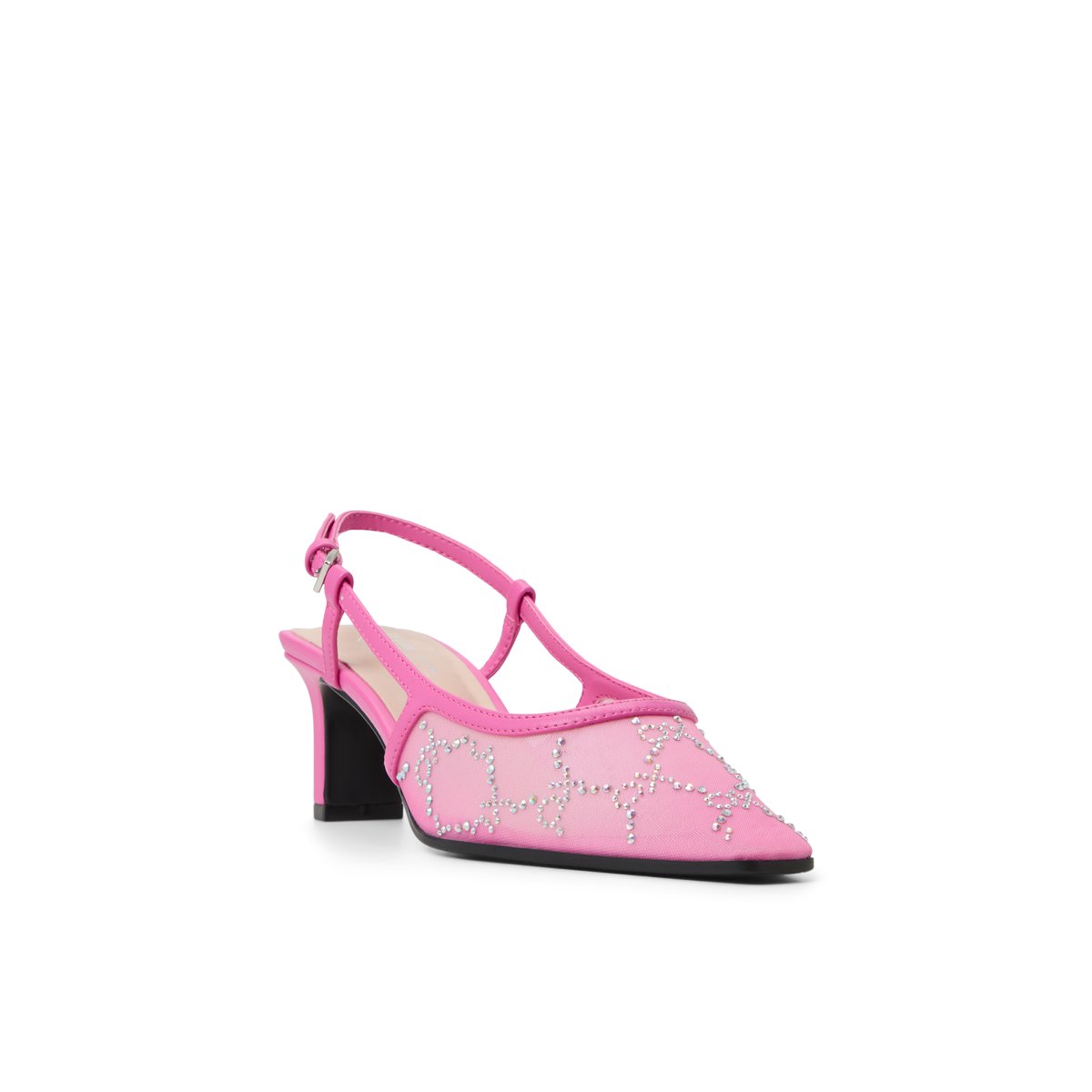 Amoura Bright Pink Women's Low-mid Heels