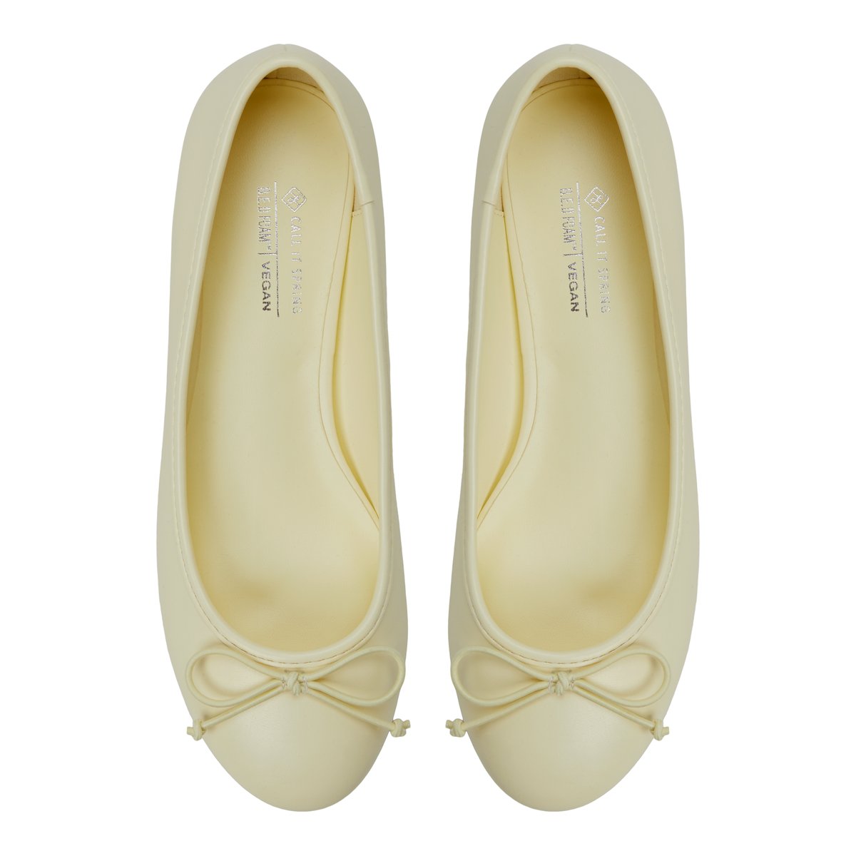 Poiise Light Yellow Women's Kitten heels