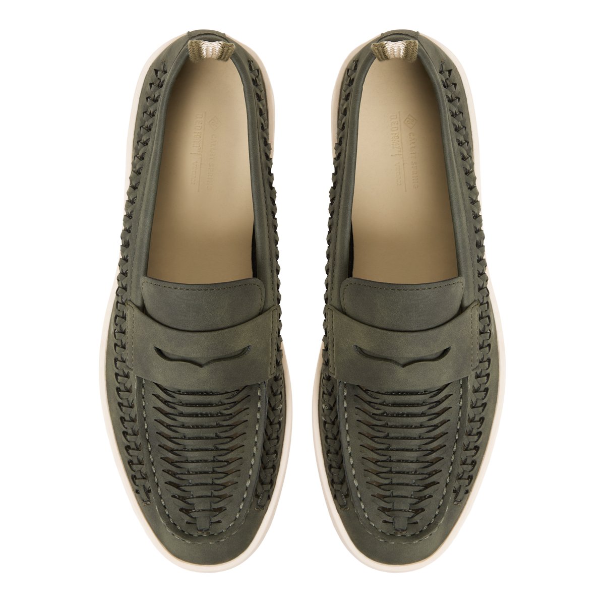Artis Dark Green Men's Loafers