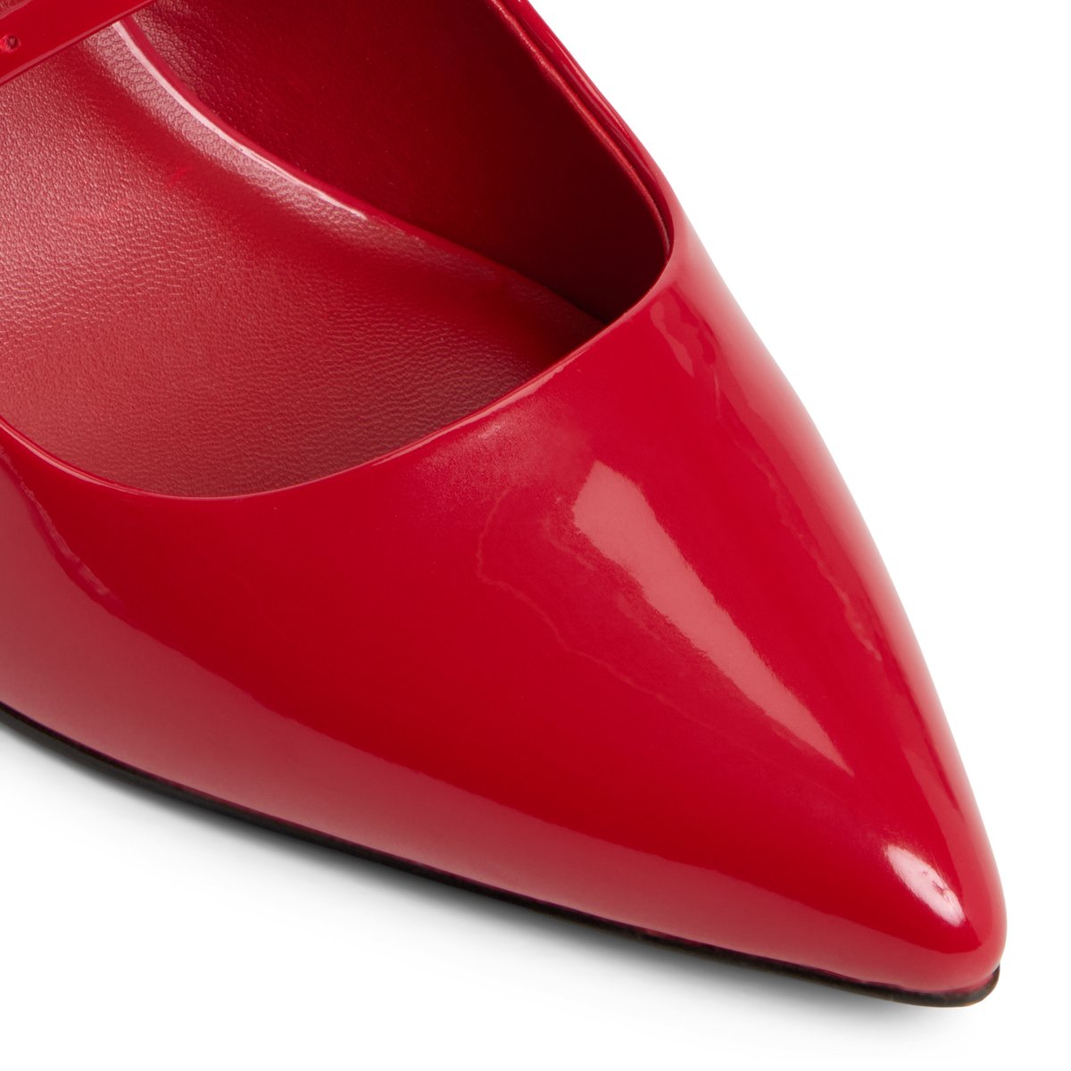 Coquettte Bright Red Women's Block Heels