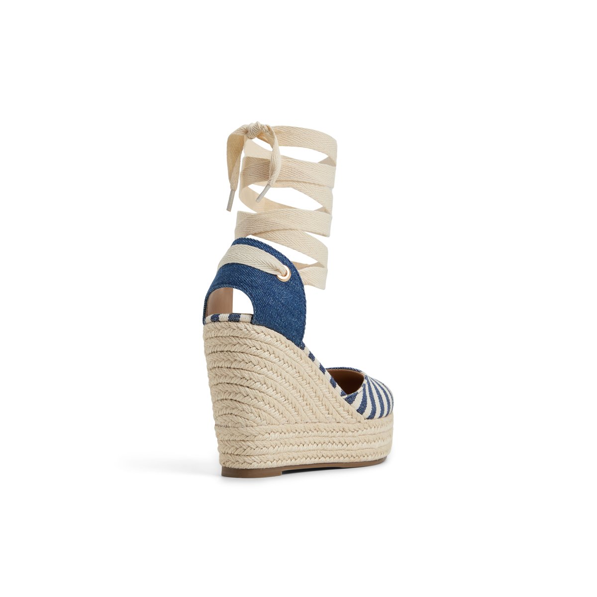 Goldiie Navy Women's Wedges