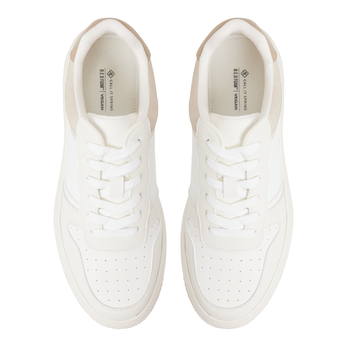 Freshh_h White Combo Men's Sneakers
