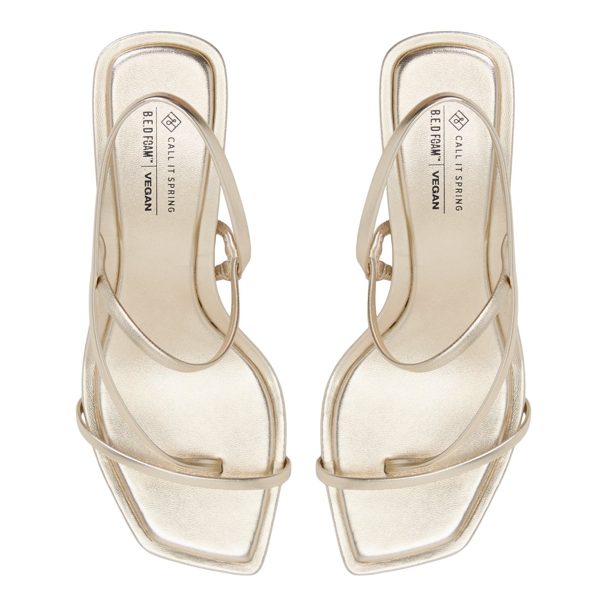 Zorra Gold Women's Low-mid Heels