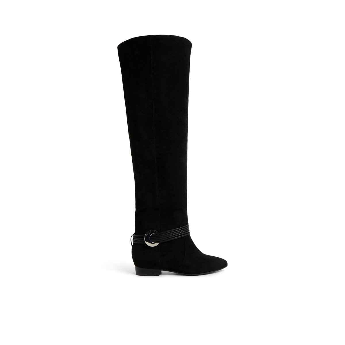 Klarissa Open Black Women's Over-the-knee Boots
