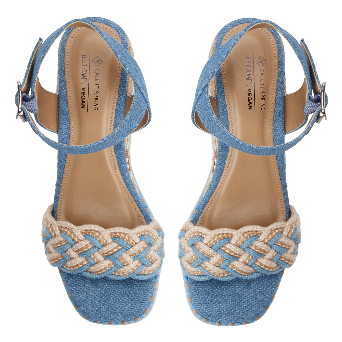 Moaana Other Blue Women's Wedges