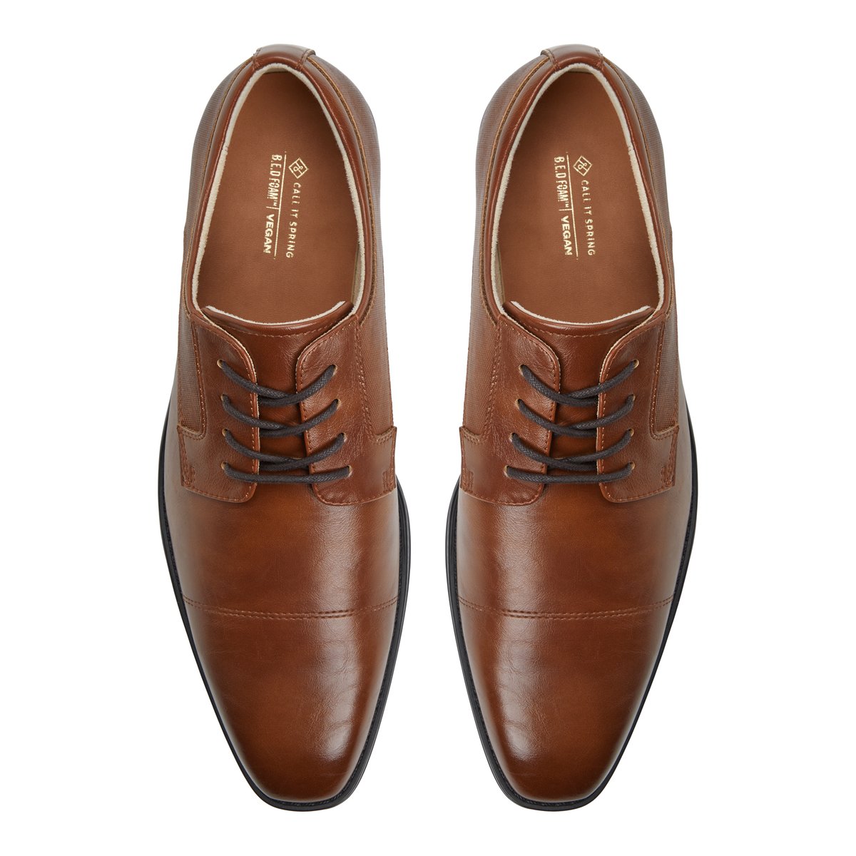Peck Cognac Men's Lace-ups