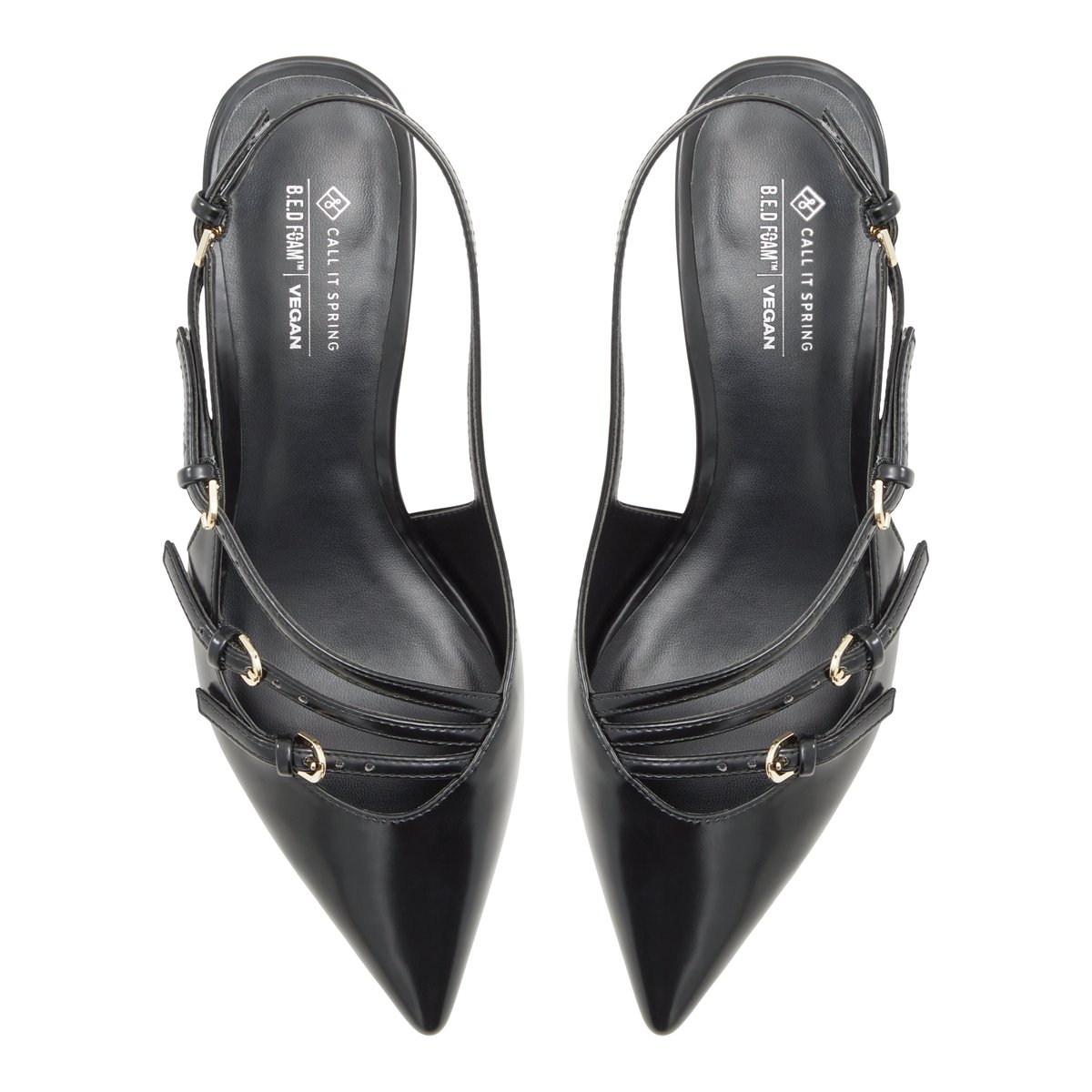 Reginna Black Women's Kitten heels