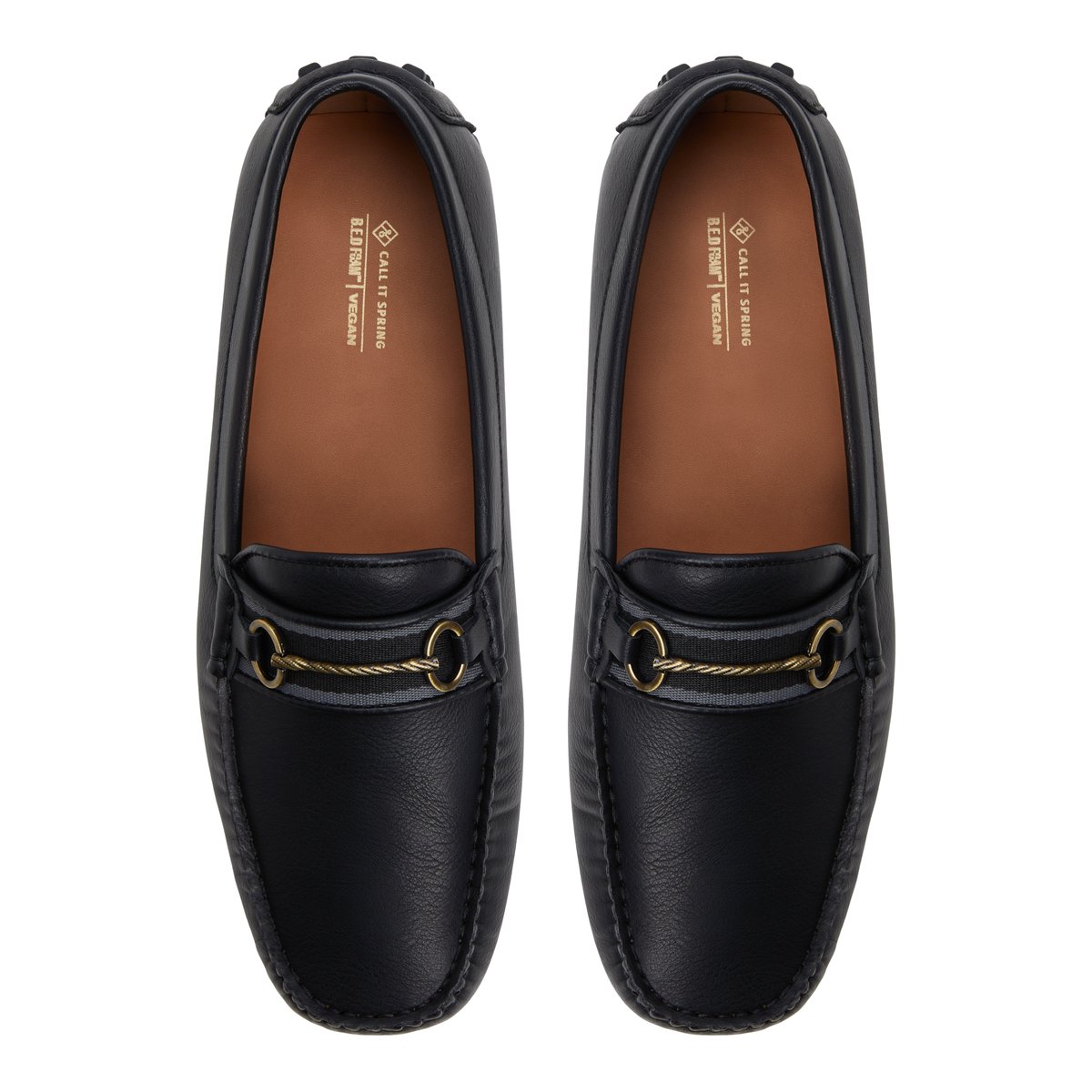 Pironi Black Men's Loafers