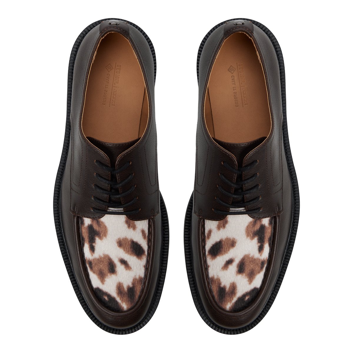 Salazar Brown Multi Men's Dress Shoes
