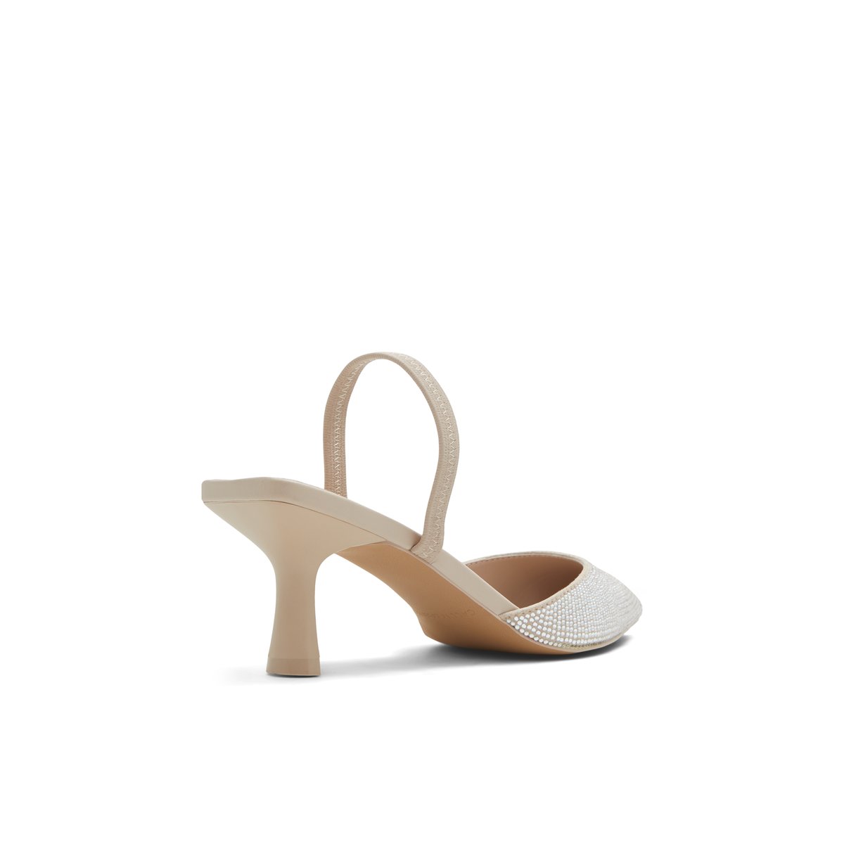 Zaydan Other Beige Textile Shiny Women's Kitten heels