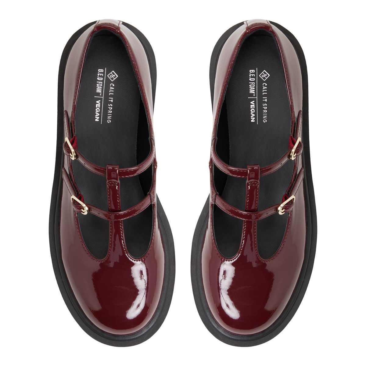 Windsorr Bordo Women's Oxfords