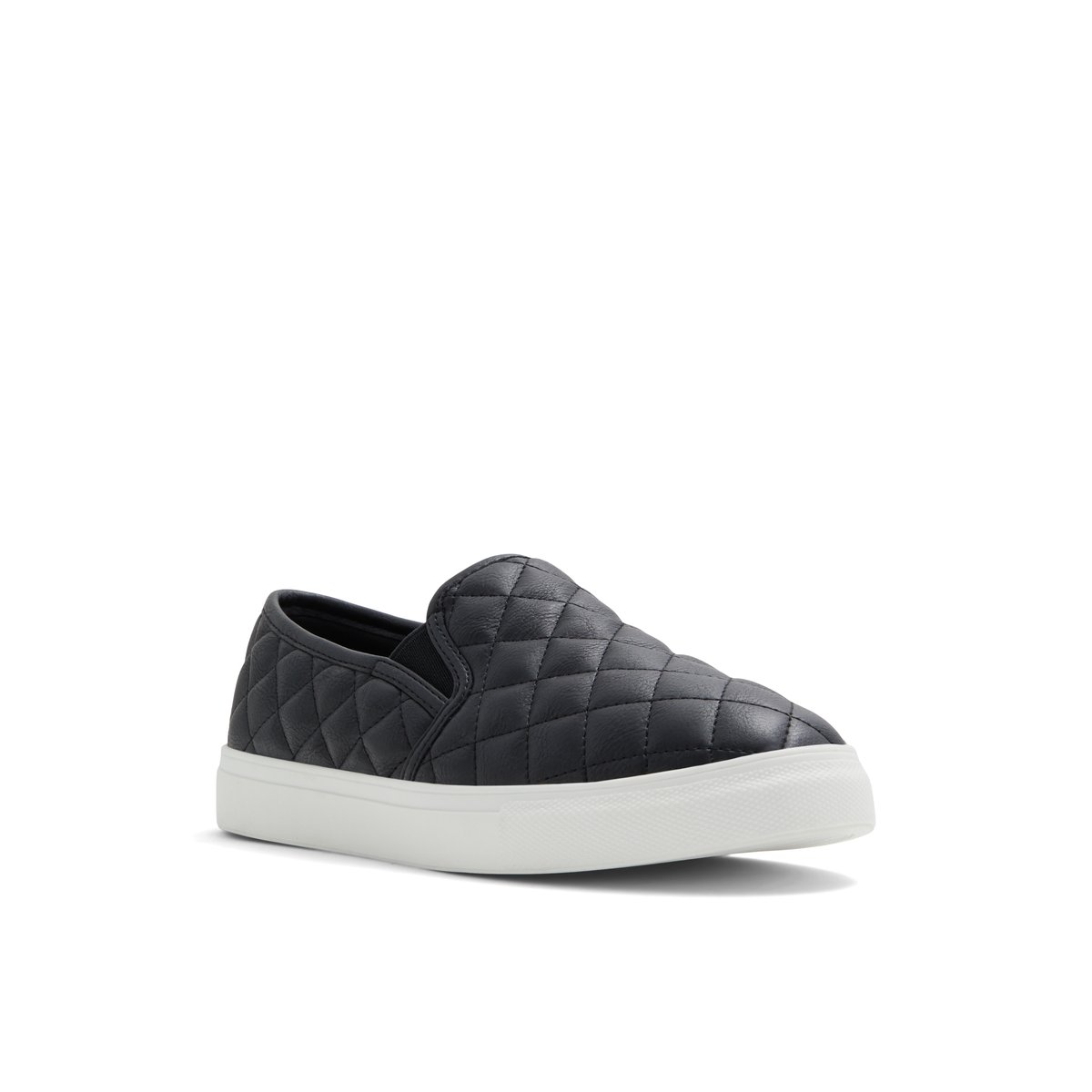 Iggyy Black Women's Slip On Sneakers