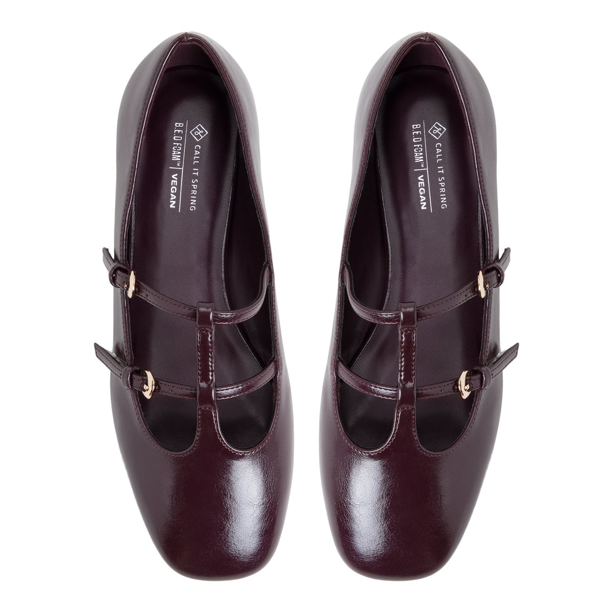 Eternelle Bordo Women's Ballerinas