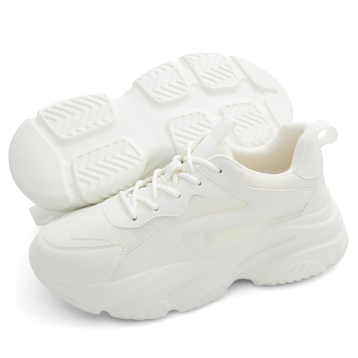 Refresh White Women's White Sneakers