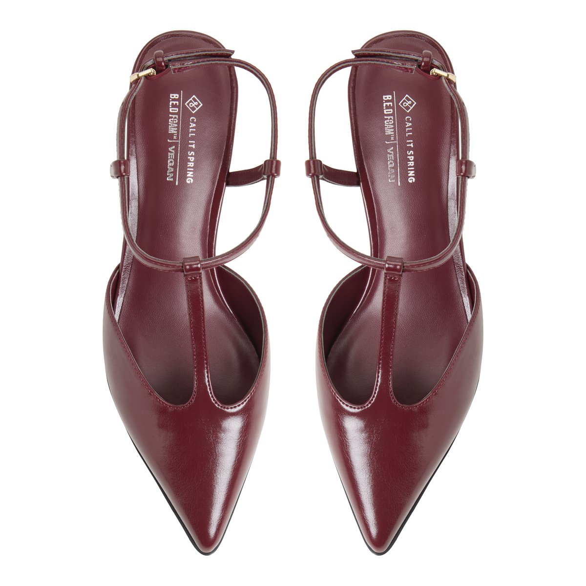 Talaa Bordo Women's Kitten heels