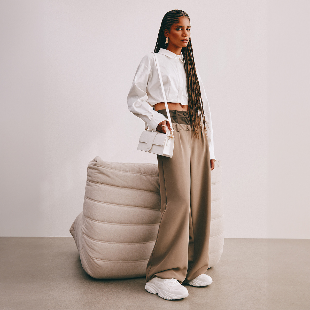 Refresh White Women's White Sneakers