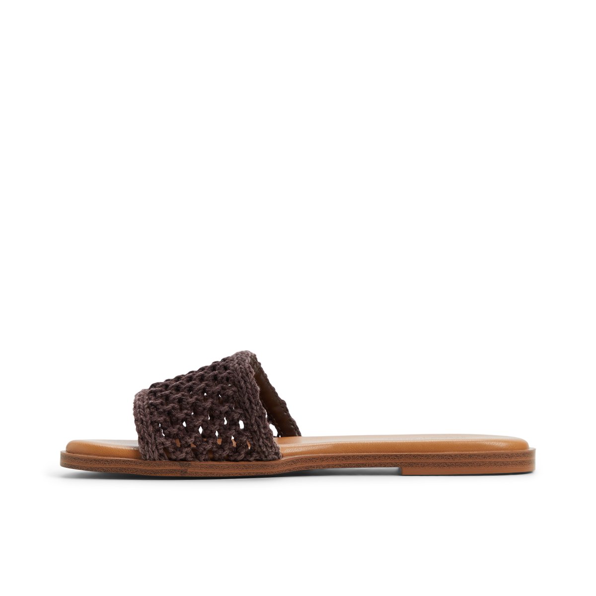 Fernn Dark Brown Women's Slides