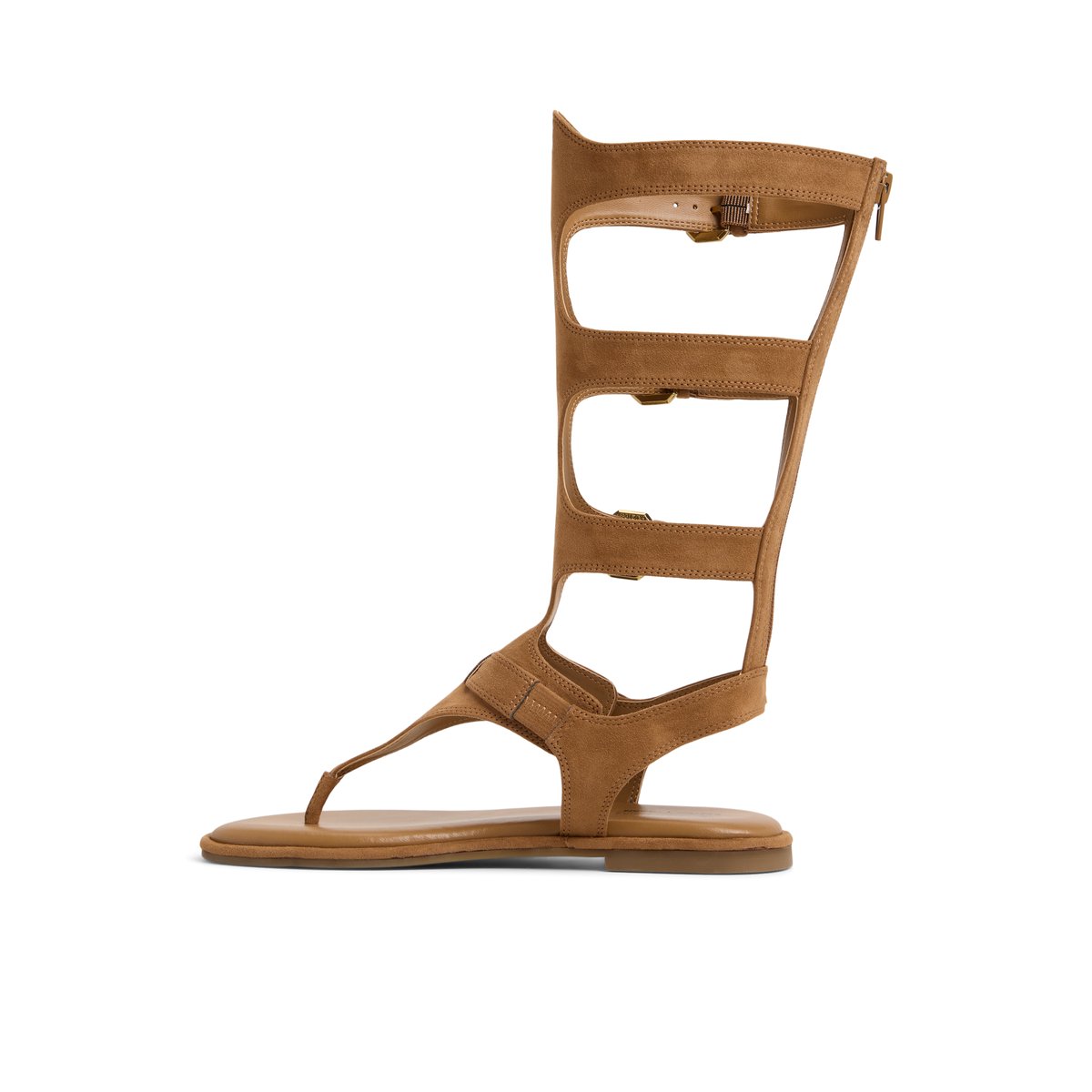 Mevia Dark Beige Women's Flats