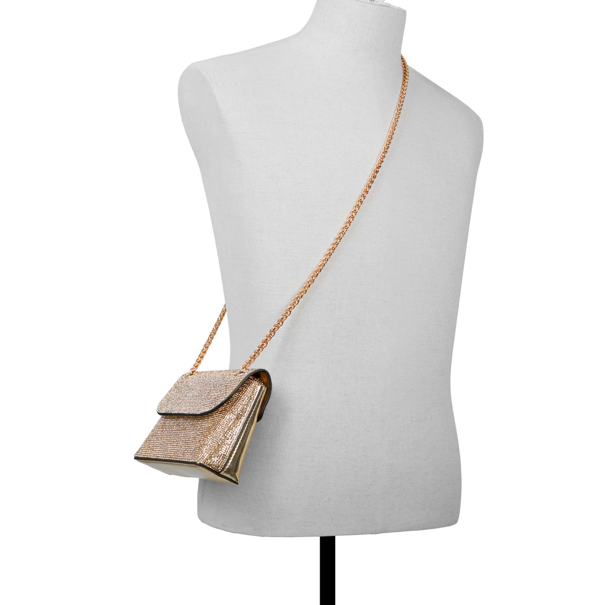 Lovelly Gold Women's Metallics Heels Bags